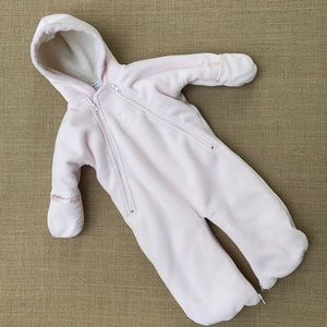 EUC Ralph Lauren pale pink Sherpa lined bunting